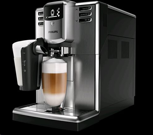 Espresso Philips EP5345/10 LatteGo Plus Serie 5000 Kaffeevollautomat nerez  | AB-COM.cz