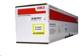 Oki Toner Pro 9431 Yellow 43k (45536553) - originál | AB-COM.cz