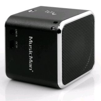 Technaxx Mini MusicMan černá, přenosný přehrávač s reproduktorem | AB-COM.cz