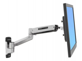 Ergotron LX Sit-Stand Wall Mount LCD Arm - Montážní sada ( nástěnný držák, montážní základna, VESA (TD2648619)