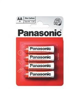 PANASONIC Zinkouhlíkové baterie - Red Zinc - blistr AA 1,5V balení - 4ks (00133698)
