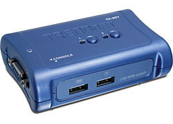 TRENDnet 2 PORT USB KVM SWITCH sada 