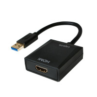 LogiLink adaptér USB 3.0 na HDMI černá
