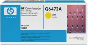 HP color toner, Q6472A, žlutý CLJ 3600 originál