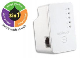 Edimax N300 Universal WiFi Extender/Repeater MINI (EW-7438RPn Mini)
