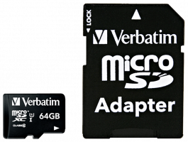 Verbatim microSDXC class 10 64GB microSDXC Class 10 44084