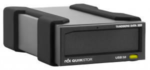 Tandberg Data RDX QuikStor 4000GB Černý externí pevný disk