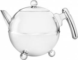 Bredemeijer Teapot Bella Ronde 0,75l čajová konvice stříbrná