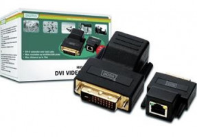 Digitus DVI extender po Cat5 kabelu až na 70m (4016032285694)