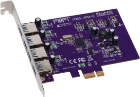 Sonnet Allegro USB3.0 PCIe Card | 4 ports Macintosh/Windows