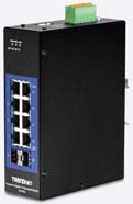 TRENDnet Industrie Switch 10 Port Gbit L2 Managed DIN-Rail