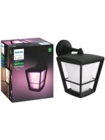 Philips Hue - Econic Down Wall Lantern Outdoor - White & Color Ambiance