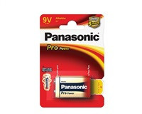 PANASONIC Alkalické baterie - Pro Power 9V 9V balení - 1ks (00245999)