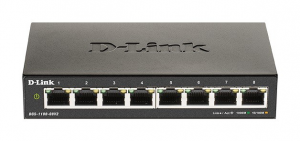 D-Link DGS-1100-08V2 network switch Managed Gigabit Ethernet (10/100/1000) černá