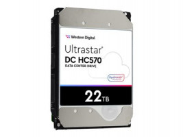 WD Ultrastar DC HC570 WUH722222AL5204 22000 GB 3.5" 88,9mm 7200rpm 512e SAS