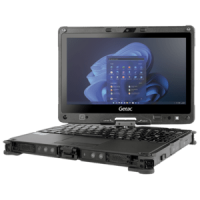 Getac V110, 29,5cm (11,6''), Full HD, US-layout, GPS, Chip, USB, USB-C, BT, Wi-Fi, 4G, SSD, Win. 11 Pro, černá VSE16YTSB