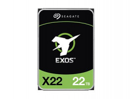 Seagate Exos X22 ST22000NM000E - Pevný disk - 22 TB - interní - 3.5" - SAS 12Gb/s - 7200 ot/min.