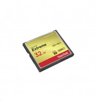 SanDisk Compact Flash Extreme karta 32GB UDMA7 (rychlost až 120MB/s)