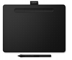 Wacom Intuos M Bluetooth 2540lpi 216 x 135mm USB/Bluetooth Černá grafický tablet