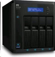 WD My Cloud EX4100, RAID, 24TB (4x6TB), 10/100/1000 Mb/s, black