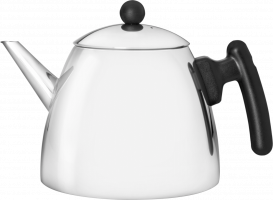 Bredemeijer Teapot Classic II konvice stříbrno-černá