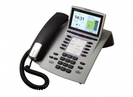 Agfeo ST45 analogový telefon stříbrný