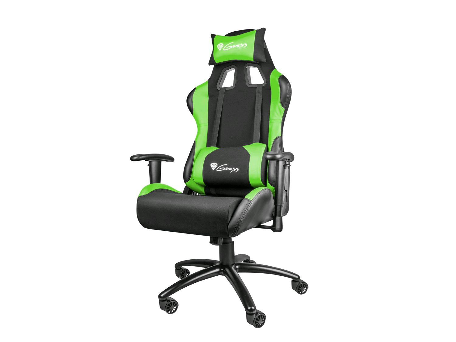 Herní židle NATEC Genesis Nitro 550, černá/zelená | AB-COM.cz