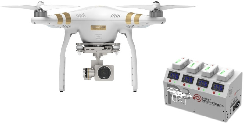 DJI kvadrokoptéra - dron, Phantom 3 Professional, 4K Ultra HD kamera +  nabíjecí stanice (DJI0322-C01) | AB-COM.cz