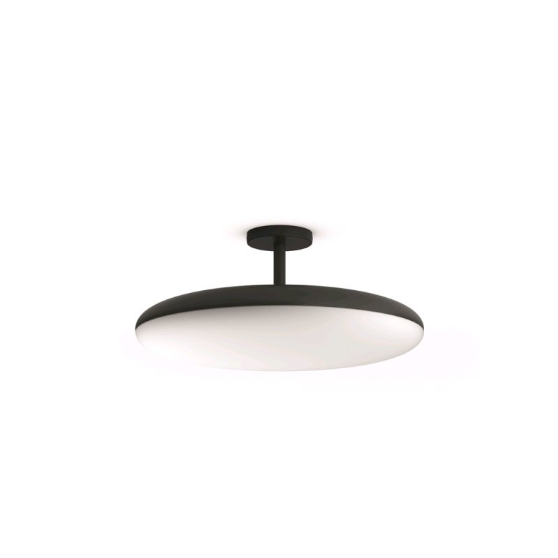 Philips Hue Cher, LED přisazené stropní svítidlo, černá | AB-COM.cz