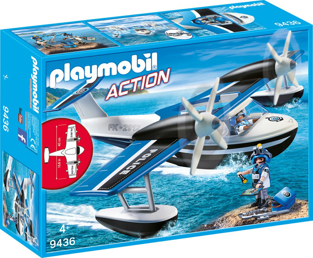 Playmobil 9436 policejní letadlo | AB-COM.cz