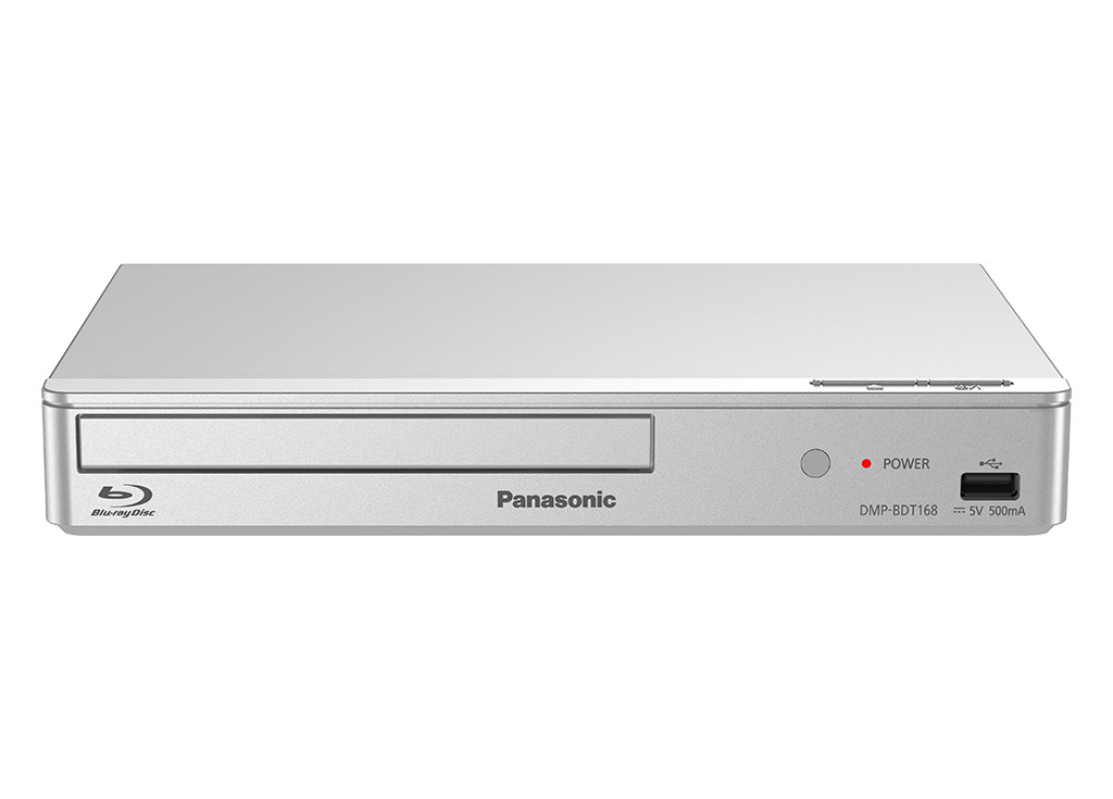 Panasonic DMP-BDT168EG Blu-Ray přehrávač 3D kompatibilita Stříbrná Blu-Ray  přehrávač | AB-COM.cz