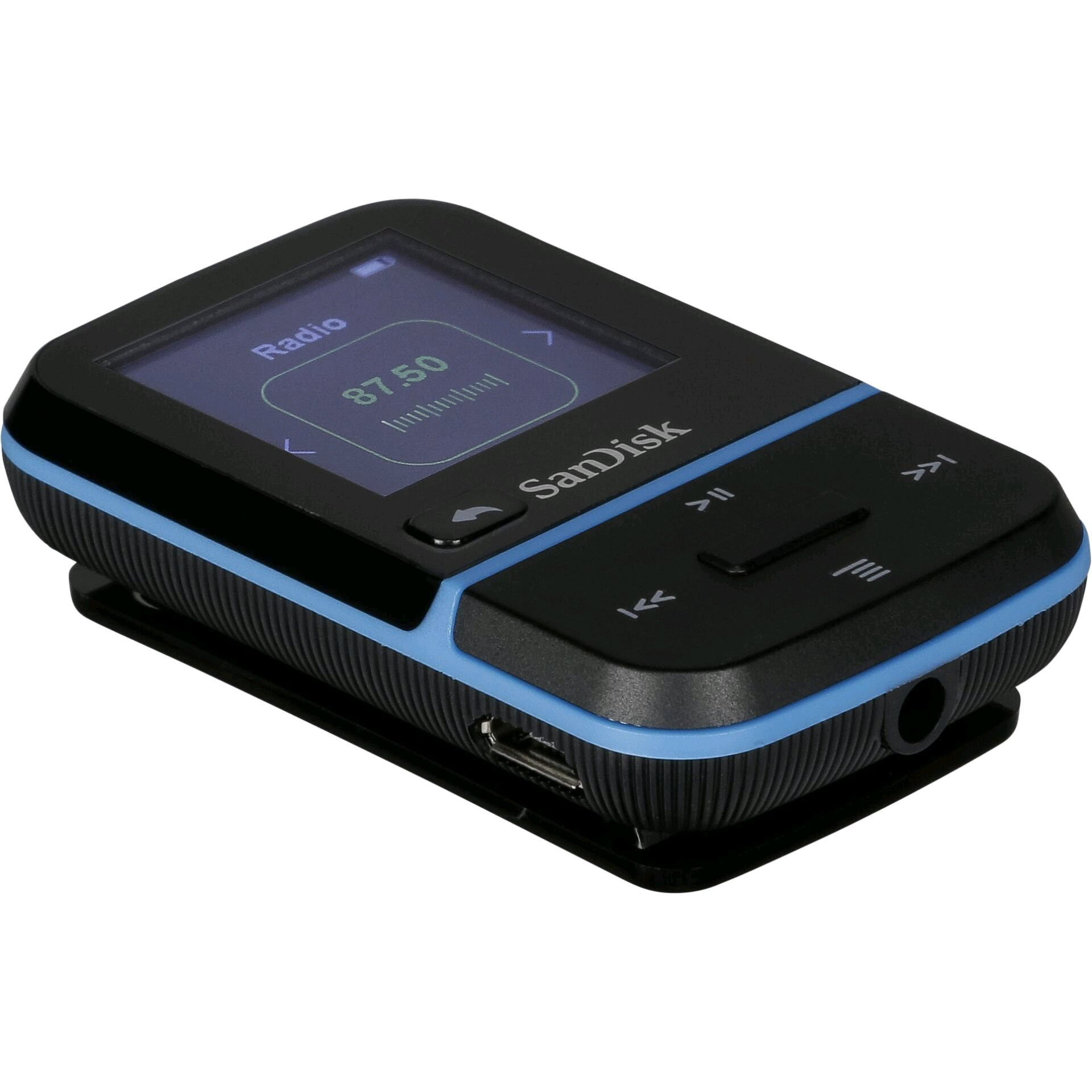 SanDisk Clip Sport Go New 16GB Blue SDMX30-016G-E46B | AB-COM.cz