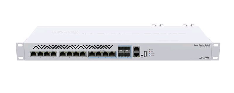 Mikrotik CRS312-4C+8XG-RM network switch L3 10G Ethernet (100/1000/10000)  White 1U | AB-COM.cz