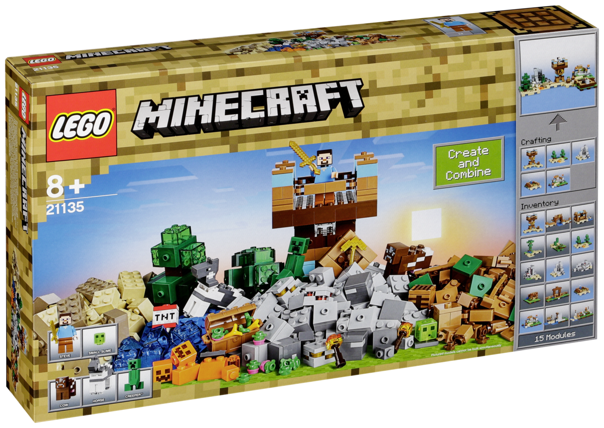 LEGO Minecraft Micro World - Stavební krabice 2.0 | AB-COM.cz