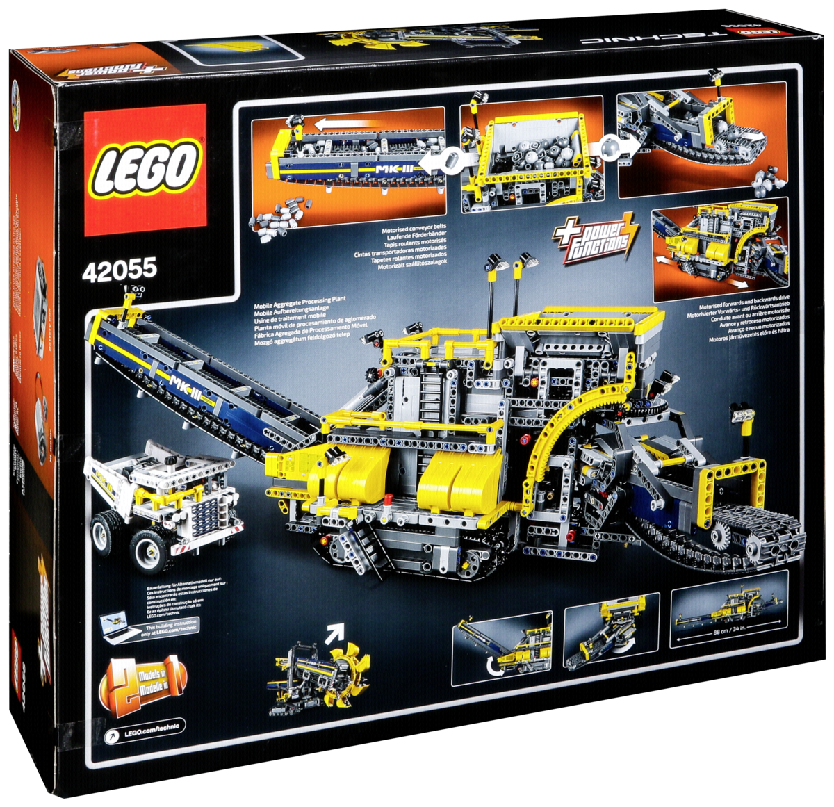 Lego Technic 42055 Těžební rypadlo | AB-COM.cz