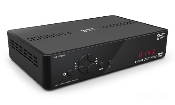 GoSAT DVB-S2 HD přijímač GS 7060HDi/ dekodér IRDETO PI-sys/ Skylink ready/  napájení 12V/ Full HD/ MPEG4/ HDMI/ USB/ RJ4 | AB-COM.cz