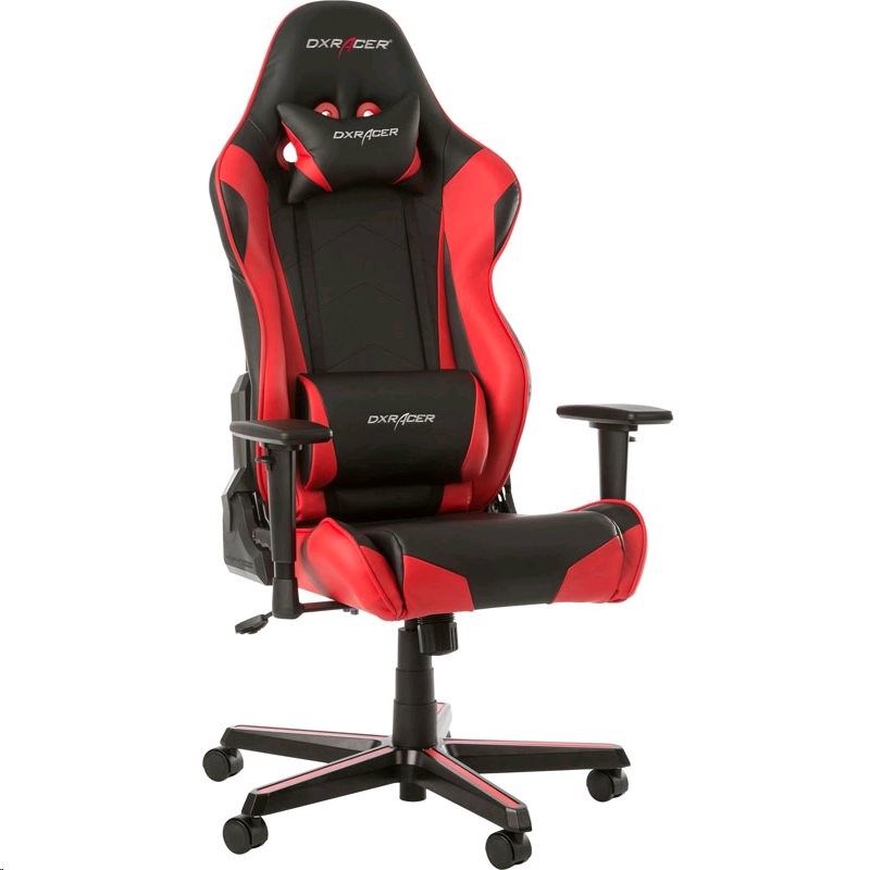 DXRacer OH/RZ0/NR Herní židle, černá/červená | AB-COM.cz