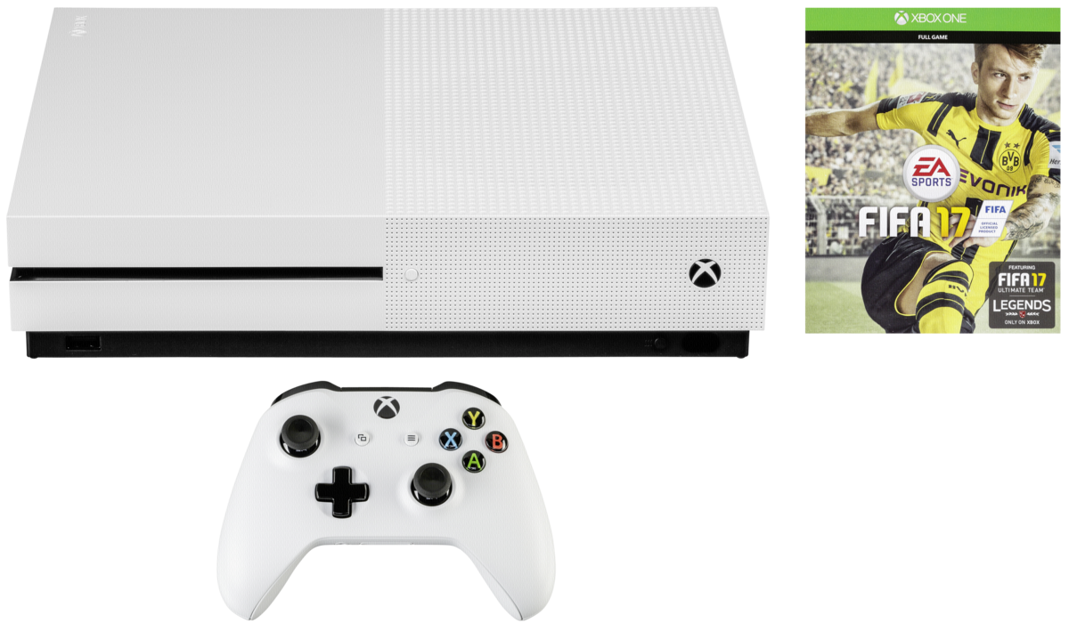 Microsoft Xbox One S 500GB vč. Fifa 17 | AB-COM.cz