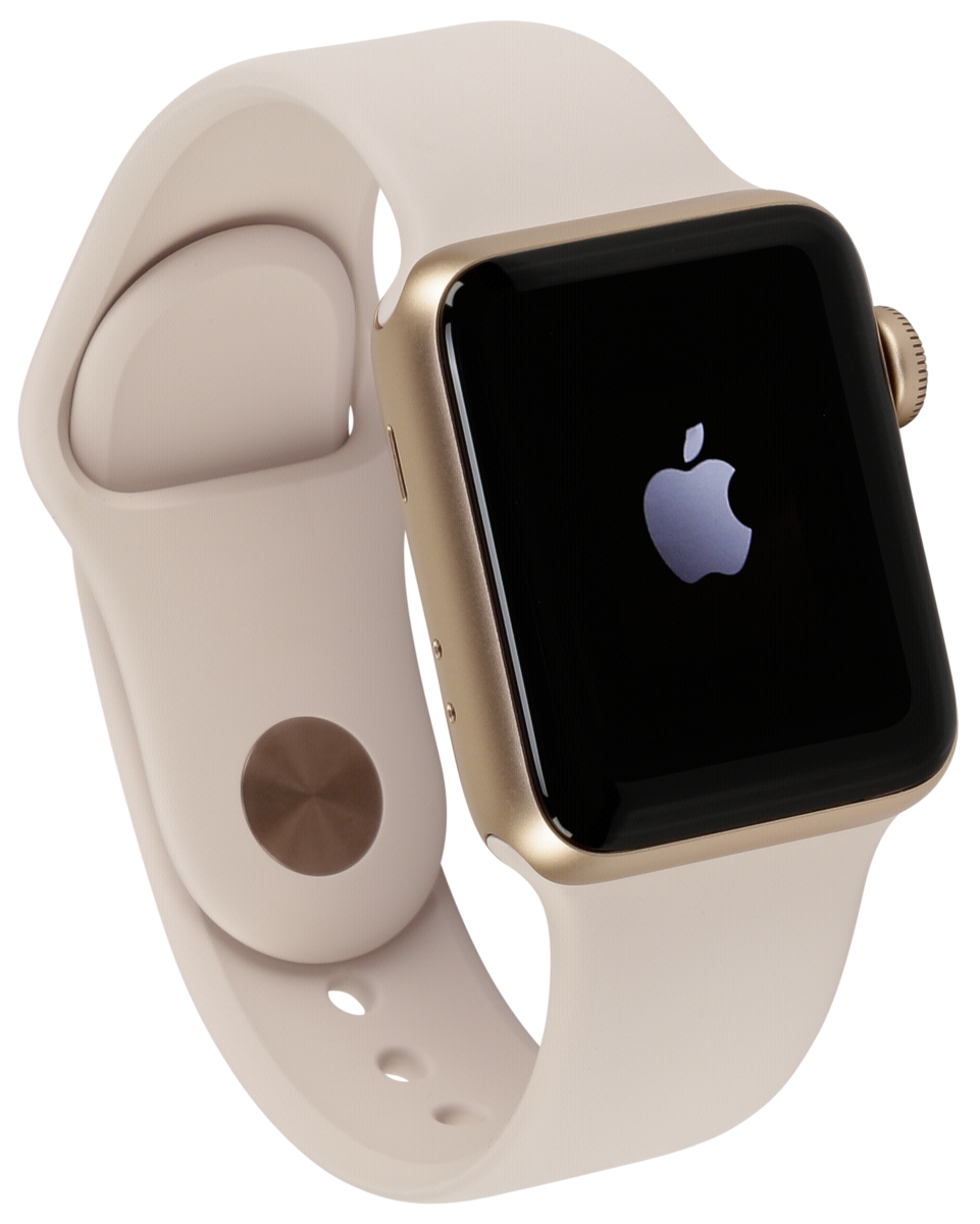 Apple Watch 3 GPS 38mm zlata Alu obal s ruzova Sport Band | AB-COM.cz