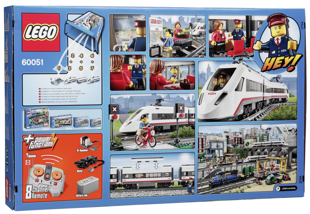 Lego City 60051 Vysokorychlostní vlak | AB-COM.cz