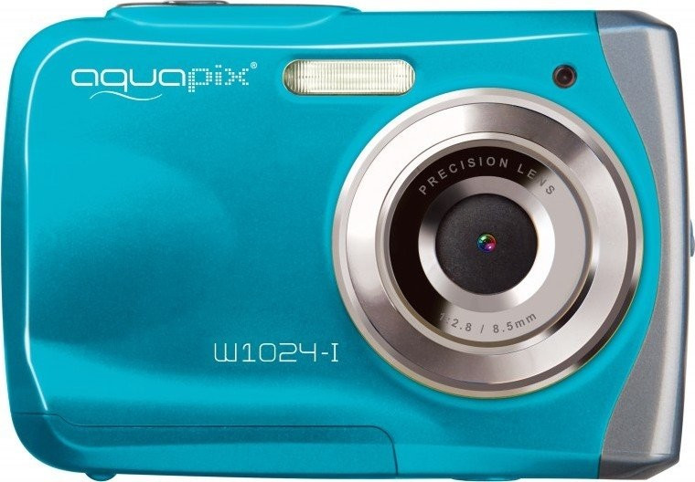 Fotoaparát EasyPix W1024 Splash vodotěsný 3m, CMOS 10 Mpx, 2,4" LCD, modrý  | AB-COM.cz