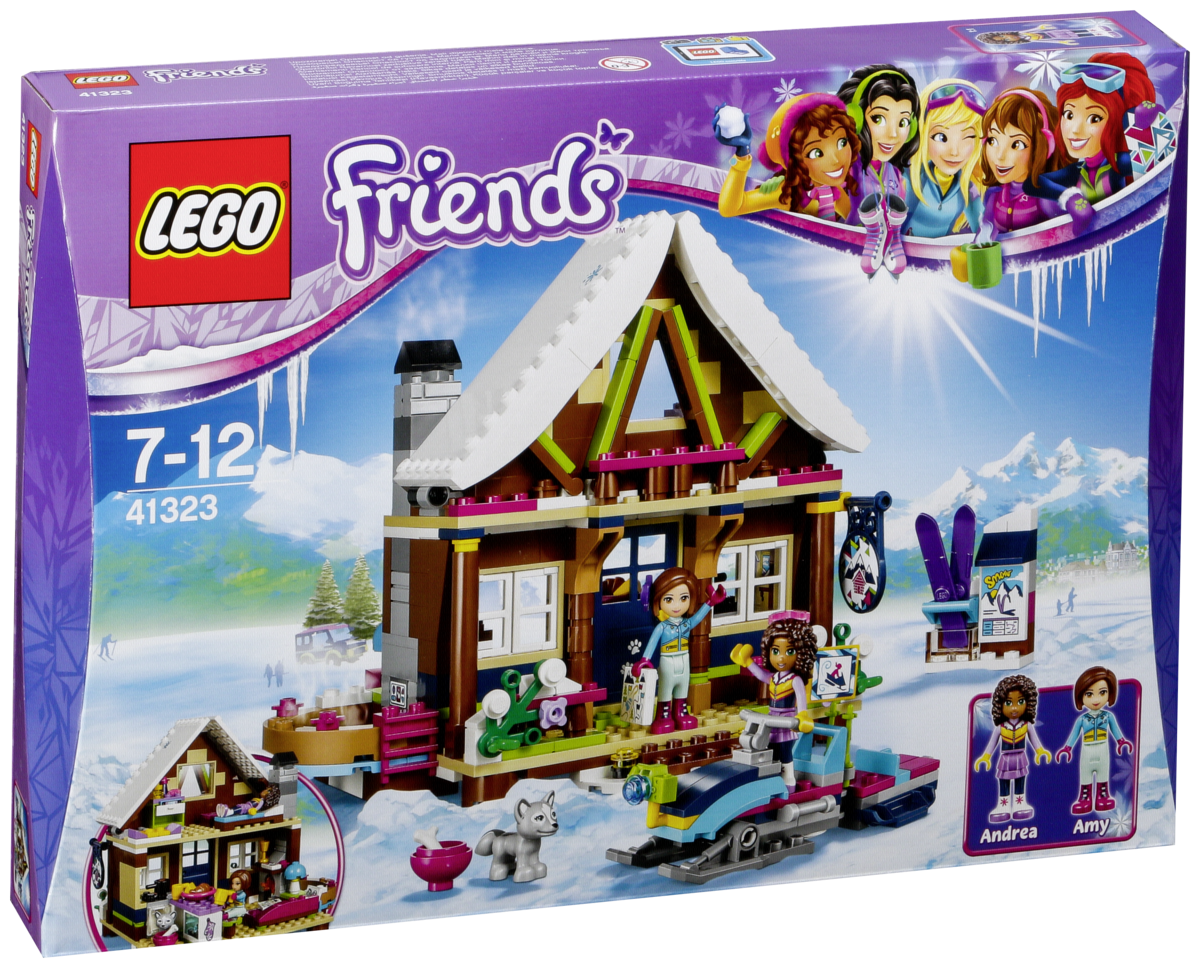 LEGO Friends 41323 Chata v zimním středisku | AB-COM.cz