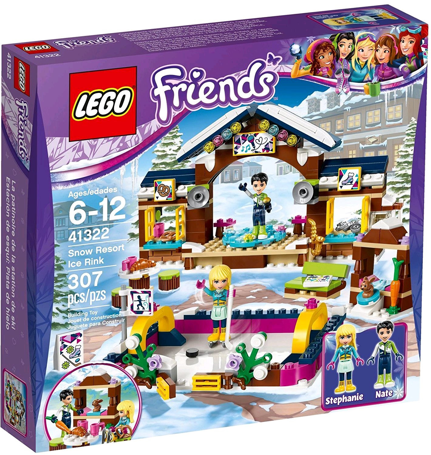 LEGO Friends 41323 Chata v zimním středisku | AB-COM.cz
