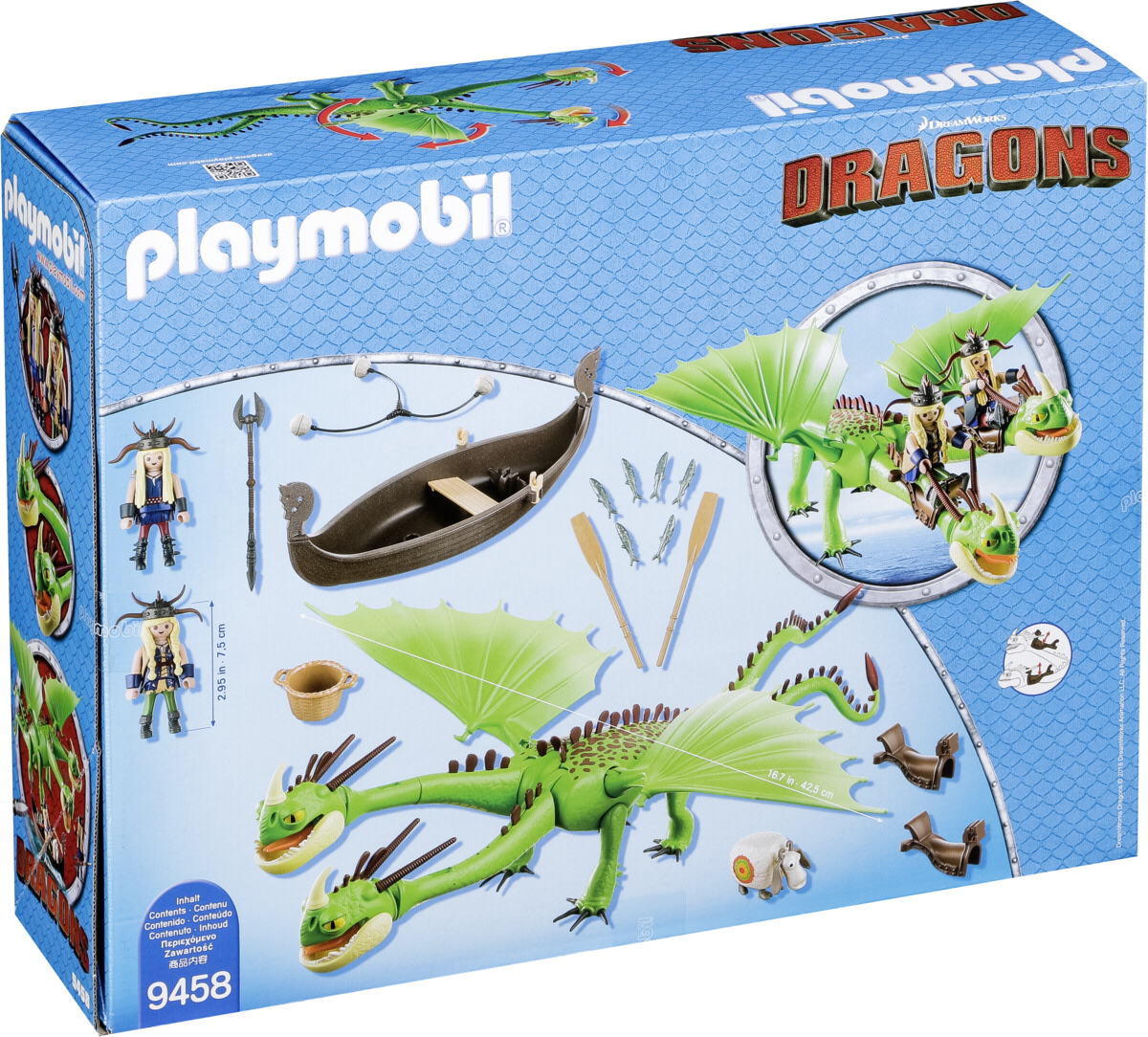 Playmobil 9458 Rafana a Ťafan s drakem Plivoun a Krkoun | AB-COM.cz